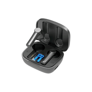 Good Shop Cuffie Kablosuz TWS 5.0 Auricolari Siyah Bluetooth Kulaklık