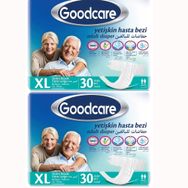 Goodcare Tekstil Yüzey Ekstra Büyük Boy Xl 30'lu 2 Paket Belbantlı Hasta Bezi