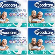 Goodcare Yetişkin Bel Bantlı Tekstil Yüzey Extra Large 30x4 Adet Hasta Bezi