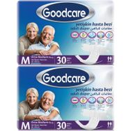 Goodcare Yetişkin Bel Bantlı Tekstil Yüzey Medium 30x2 Adet Hasta Bezi