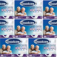 Goodcare Yetişkin Bel Bantlı Tekstil Yüzey Medium 30x8 Adet Hasta Bezi