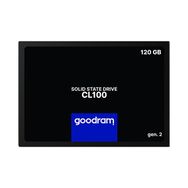 Goodram CL100 2.5'' Sata 3.Gen 2. 485 Mb/s 380 Mb/s SSDPR-CL100-120-G2 120 GB SSD Disk
