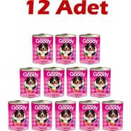 Goody Kuzu Etli 12x400 gr Köpek Konserve Maması