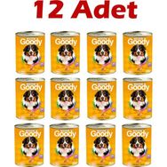 Goody Tavuklu Yetişkin 12x400 gr Köpek Konserve Maması