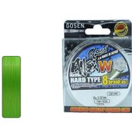 Gosen W8 Hard Type Pe 8 Örgü Spin İp 150 mt Açık Yeşil 1.2 Pe Misina