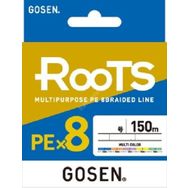 Gosen X8 Roots Pe 8 Örgü Spin İp Misina 150 mt Multi Color 1.2 Pe Misina