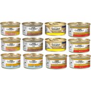 Gourmet 12x85 gr Gold Karışık Kedi Konserve Maması