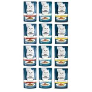 Gourmet 12x85 gr Perle Proplan Gourmet Perle Izgara 3 Çeşit Karma Kedi Konserve