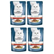 Gourmet 4x85 gr Purina Perle Izgara Sığır Kedi Konservesi