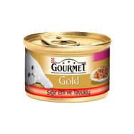 Gourmet 85 g Gold Sığır Etli Tavuklu Kedi Konservesi