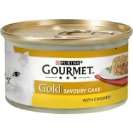 Gourmet 85 gr Gold Savoury Cake Tavuklu Yetişkin Kedi Konservesi