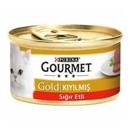 Gourmet Gold Kıyılmış Sığır Eti 12x85 gr Kedi Konserve Maması