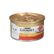 Gourmet Gold Kıyılmış Sığır Etli 12x85 gr Kedi Yaş Maması