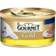 Gourmet Gold Kıyılmış Tavuklu Konserve Yetişkin 85 gr Yaş Kedi Maması