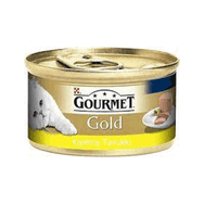 Gourmet Gold Kıyılmış Tavuklu Yaş 24x85 gr Kedi Maması