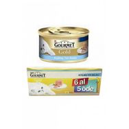 Gourmet Gold Kıyılmış Ton Balıklı Konserve Yetişkin 6 Al 5 Öde 6x85 gr 6 Adet Kedi Maması