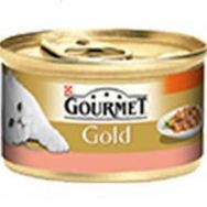 Gourmet Gold Parça Etli ve Soslu Alabalık Sebzeli 24x85 gr Kedi Konserve