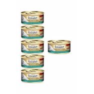 Gourmet Gold Parça Etli Ve Soslu Somonlu Tavuklu 85 gr 6 Al 5 Öde Yaş Kedi Maması