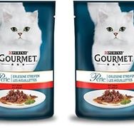 Gourmet Izgara Sığır Etli Tam Yaş 85x2 gr Perle Kedi Maması
