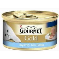 Gourmet Kıyılmış Ton Balıklı Yetişkin Kedi Konserve 85 gr