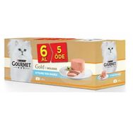 Gourmet Kıyılmış Ton Balıklı Yetişkin Kedi Konservesi