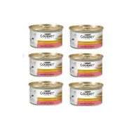 Gourmet Parça Etli Soslu Alabalık Sebzeli 85 gr 6 Adet Kedi Konservesi