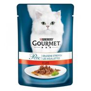 Gourmet Perle 26x85 gr Izgara Sığır Etli Yetişkin Kedi Konservesi