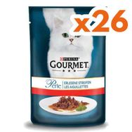 Gourmet Perle Izgara Sığır Etli 85x26 gr Yaş Kedi Maması