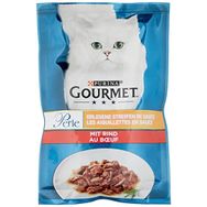 Gourmet Perle Izgara Sığır Etli Tam Yaş 26x85 gr Kedi Maması