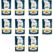 Gourmet Perle Purina Gourmet 10x85 gr Perle Izgara Tavuklu Kedi Konservesi