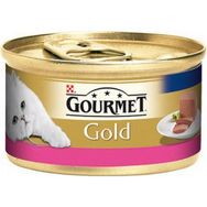 Gourmet Purina Gold Kıyılmış Sığır Etli 85 gr 24 Adet Konserve Yaş Kedi Maması