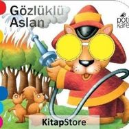 Gözlüklü Aslan - Delikli Kitaplar Serisi - Kolektif