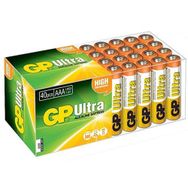 GP 24AU R03 AAA 40‘lı Paket Ultra Alkalin İnce Kalem Pil