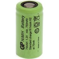 GP 75AAH 1.2 V 750 mAh 2/3AA NI-MH Düz Kafa Pil