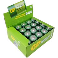GP Batteries GP13G 20'li Greencell R20P-1250-D Boy Kalın Pil