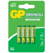 GP Batteries GP24G Greencell R03/1212/AAA 4'lü İnce Pil
