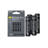 GP Batteries GP85AAAHCB-2EB4 Recyko Pro 800 MAH 4'lü Paket Şarjlı AAA İnce Kalem Pil