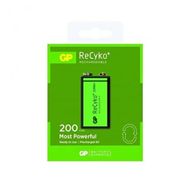 GP Recyko 9 Volt 200 Mah NI-MH Şarjlı Pil