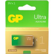 GP Ultra Alkalin 9V Boy Kare Pil