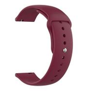 Gpack Amazfit GTR 3 Mat Klasik Silikon KRD 11 Mürdüm Kordon