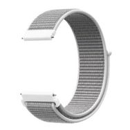 Gpack Amazfit GTR 42 mm Kumaş Cırtcırt Kordon Velcro Siyah Kordon