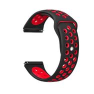 Gpack Amazfit GTR 42 mm Metal Sıralı Kordon Siyah Kordon