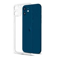 Gpack Apple İPhone 12 Kamera Korumalı Şeffaf Silikon Renksiz Kılıf