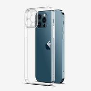 Gpack Apple İPhone 12 Pro Max Kamera Korumalı Şeffaf Silikon Renksiz Kılıf