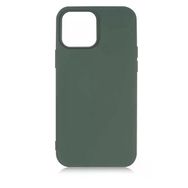 Gpack Apple iPhone 13 Mini Mara Silikon Mat Soft Korumalı Lansman Koyu Yeşil Kılıf