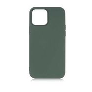 Gpack Apple iPhone 13 Mini Mara Silikon Mat Soft Korumalı Lansman Koyu Yeşil Kılıf