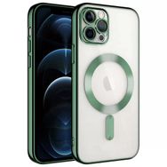 Gpack Apple iPhone 13 Pro Demre Renkli Silikon Magsafe Wireless Şarj Özellikli Kılıf