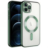 Gpack Apple iPhone 13 Pro Demre Renkli Silikon Magsafe Wireless Şarj Özellikli Kılıf