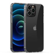 Gpack Apple iPhone 13 Pro Max Coss Şeffaf Silikon Sert Kapak Renksiz Kılıf