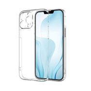 Gpack Apple Iphone 13 Pro Süper Şeffaf Renksiz Kamera Korumalı Silikon Cep Telefonu Kılıfı